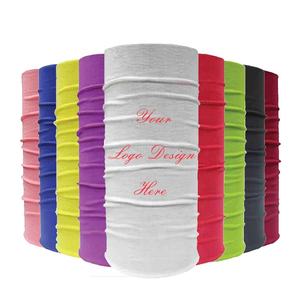 قناع وجه متعدد الاستخدامات مطبوع بشعار مخصص للصيد وركوب الدراجات، غطاء رأس ورقبة مصنوع من البوليستر المتين للاستخدام الخارجي - Product Image 1