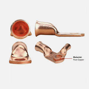<b>Terminal</b> 1/0AWG 3/8" Ring Crimp Copper Lug Battery <b>Terminal</b> - Product Image 5