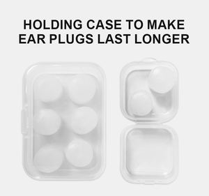 Venta caliente tapones para los oídos de cera moldeables para dormir natación tiro <span class=keywords><strong>ronquidos</strong></span> Bloqueo de <span class=keywords><strong>sonido</strong></span> - Product Image 2