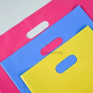 Custom Logo Plastic Shopping <b>Bag</b> Reusable Plastic Shopping <b>Bags</b> with Handles Plastic Party Favor <b>Gift</b> <b>Bags</b> Flat Plastic <b>Bag</b> - Product Image 6