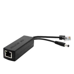 ตัวแปลงสัญญาณ IEEE802.3 AF RJ 45 Ethernet POE combiner 48V ถึง12V 1.2A PoE สำหรับกล้องวงจรปิดประเภทจอมอนิเตอร์พลาสติก - Product Image 1