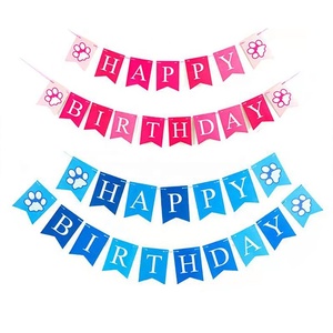 מותאם אישית כלב יום הולדת בנדנה סט עם כובע באנר בלון בנדנה צעיף הניצוץ לחיות מחמד עניבת פרפר צווארון - Product Image 6