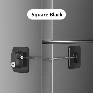 An toàn trẻ em nhựa ngăn kéo khóa dây đeo hình dạng cửa tủ lạnh và tủ khóa với tính năng bằng chứng trẻ em - Product Image 3