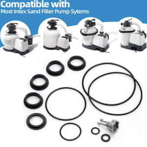 Kit de réparation Intex 25013 pour pompe à filtre à sable, joints toriques et soupape de décompression pour piscine hors sol, ensemble de 12 pièces - Product Image 4