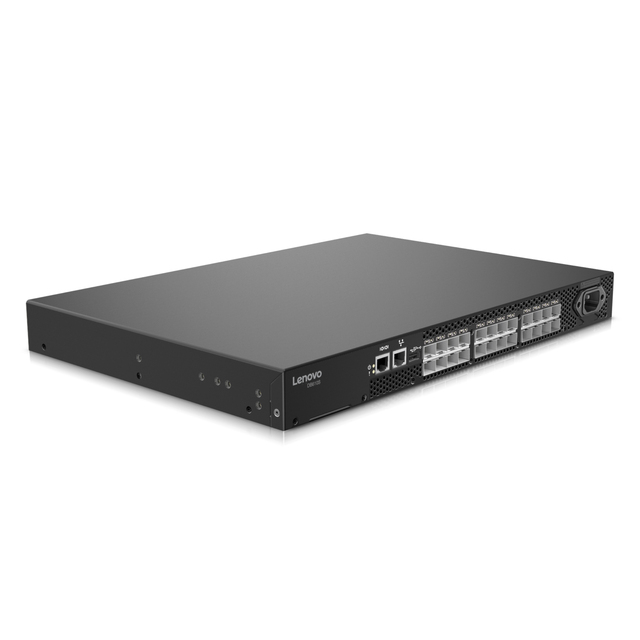 Lenovo Original lenovo switch Lenovo ThinkSystem DB610s Gen 6 FC SAN Switch 24x SFP+ optical switch