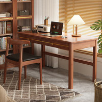 Bureau moderne de style nordique, table d'écriture pour bureau à domicile, bureau compact pour ordinateur et étude pour chambre à coucher