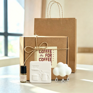 Diffuseur d'arômes de café de luxe pour voiture, ensemble de parfum d'ambiance longue durée avec huile parfumée, coffret cadeau pour l'intérieur de la voiture - Product Image 6