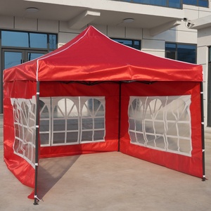 Tente de jardin chinoise télescopique, résistante aux UV, imperméable, pliage rapide, auvent de protection solaire <span class=keywords><strong>3x3</strong></span>, pavillon, tente, auvent, sports de plein air, toutes saisons - Product Image 6