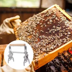 蜜蜂蜂箱工具木柄高低杆升降脾钳专用升降器框架握把 - Product Image 2