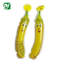 Emballage Personnaliser Pour Jus Enfants Pochette de remplissage jetable en forme de banane pour jus injecté Sacs à boissons personnalisés