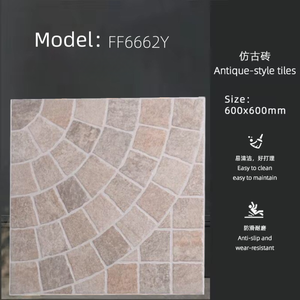 Carreaux de sol extérieurs design moderne 60x60cm, 12mm d'épaisseur, résistants aux intempéries, dalles de pavage de jardin antidérapantes <span class=keywords><strong>pour</strong></span> patio et allée - Product Image 3