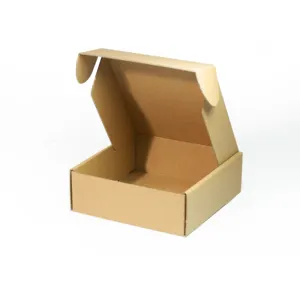 Emballage en carton avec Logo personnalisé pour chaussures et vêtements de bébé, boîtes d'expédition en carton ondulé Kraft
