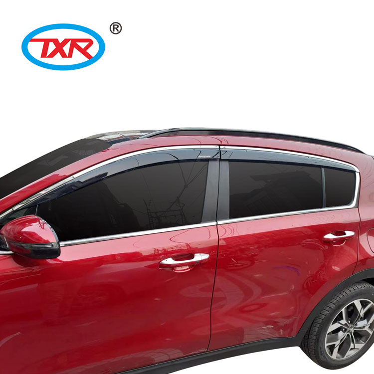 Sun Visor Auto deflector Exterior Accessories Rain Guards Wind Shield Car Accessories For KIA SPORTAGE 2015 KX5