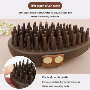 Strumento di pulizia equestre per cavalli strumenti per la pulizia del <span class=keywords><strong>cavallo</strong></span> con speroni spazzola per la pulizia del <span class=keywords><strong>cavallo</strong></span> - Product Image 5