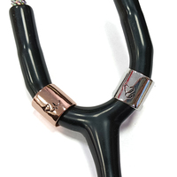 Stéthoscope médical en cuivre personnalisé, décoration avec anneau en métal, accessoires pour infirmières