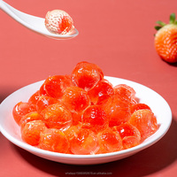 Permen Gummy Halal Grosir, Permen Gummy Lembut Rasa Buah, Permen Gummy Isi Selai Kristal