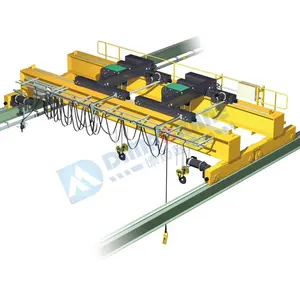 QD model 300 ton 320 European 350 Ton double girder beam used electric overhead traveling bridge cranes in workshop for sale