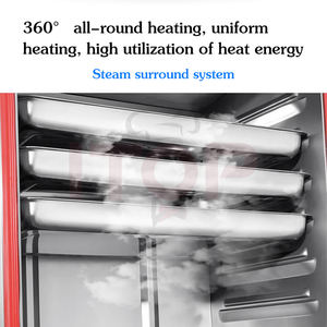 Armadio di cottura a vapore elettrico per cottura a vapore 24KW Reis-Dampf-muslimah attrezzatura da cucina armadio per riso a vapore - Product Image 5