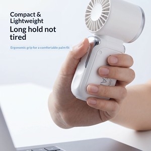 Ventilador Portátil Mini de Mano al por Mayor con 100 Velocidades, Alimentación USB, Motor sin Escobillas, Logotipo Personalizado para Coche, Hogar y Exteriores - Product Image 2