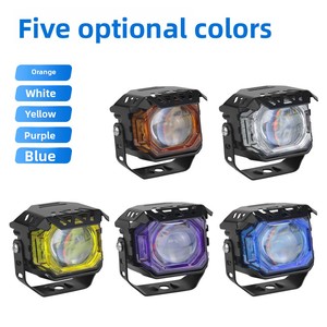 Nouveaux phares LED pour voiture, projecteurs pour <span class=keywords><strong>moto</strong></span>, feux de proche et de lointain, et feux de détresse. - Product Image 2