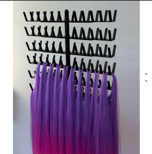 Soporte Plegable y Ajustable para Trenzar Cabello, Fabricado con Precisión en China, para Almacenamiento de Extensiones de Cabello, Precio de Fábrica - Product Image 4