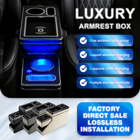 Boîte d'organisation pour accoudoir de console centrale de véhicule, pièces de modification automobile pour Honda Freed et Toyota Sienta