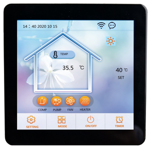 Bomba de calor monobloque para calefacción de <span class=keywords><strong>casa</strong></span>, inversor de CC de refrigeración de agua caliente, 23KW, 380V, calentadores de aire a agua, la mejor oferta de Europa - Product Image 5