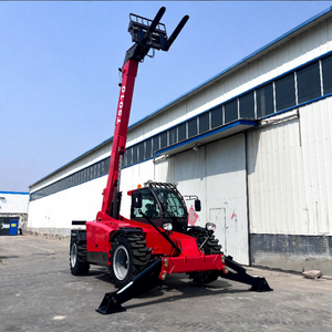 Sollevatore Telescopico da 5000kg con Cabina Lussuosa, <span class=keywords><strong>Carrozzeria</strong></span> Compatta, Funzionamento Flessibile, Telehandler Diesel da 5T - Product Image 1