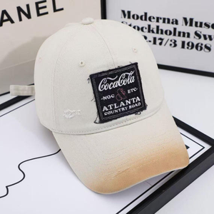 Cappellino sportivo in tessuto effetto invecchiato personalizzato con visiera, stile vintage - Product Image 4