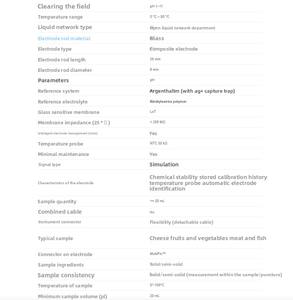Électrode de pH combinée Mettler InLab Solids Pro-ISM - Product Image 3