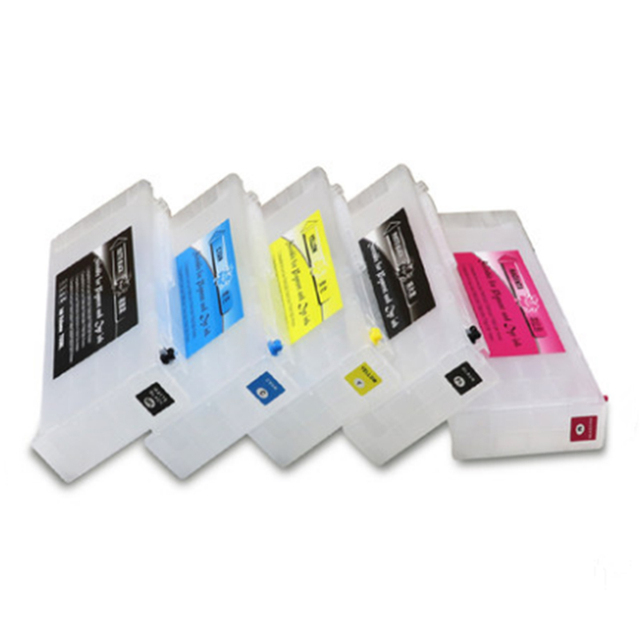 Compatible F2000 F2100 Ink Cartridge 600ml Refillable Ink Cartridge for Dtg Epson Ink F2100 F2000 Printer Cartridge