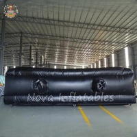Coussin d'atterrissage gonflable de haute qualité pour trampoline de saut freestyle en sports extrêmes, rampe de saut acrobatique, coussin plat carré