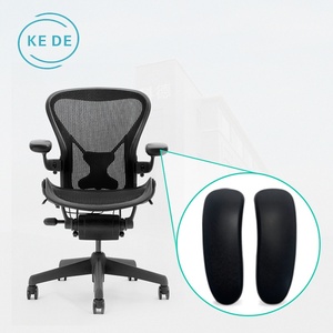 KEDE Hot Sale Recommendation PU Foam <strong>Chair</strong> Armrest <strong>Pads</strong> Durable Gaming <strong>Chair</strong> Accessories Spare Parts for Aeron Office <strong>Chair</strong> - Product Image 2