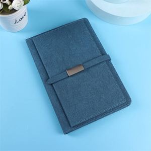 Business Custom Printing Coated Journal A5 PU Leather Notebook With Magnetic Closure - Product Image 3