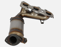 Convertisseur catalytique automobile à haut débit et bas prix, Euro IV, Euro V, Euro VI, 400 CPSI, pour Lexus ES300 16465 16466 – Fournisseur d'usine