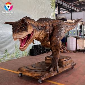 Carnotauro Animatrónico Personalizado de 5 Metros de Largo, Dinosaurio Robótico Realista para Parques de Atracciones y Zoológicos - Product Image 1