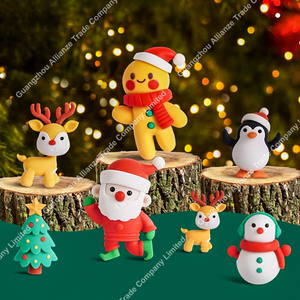 Gomme à effacer en forme de sapin de Noël, dessin animé, amovible et nettoyable, moins abrasive, papeterie pour enfants - Product Image 5