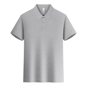 Polo promotionnel uni à manches courtes en polyester respirant pour l'été, uniforme de travail, événements d'entreprise, chemises culturelles - Product Image 5