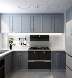 Meubles de cuisine en kit de style européen sur mesure, finition acrylique <span class=keywords><strong>noir</strong></span> mat, MDF, évier en verre, <span class=keywords><strong>menuiserie</strong></span> industrielle, Sydney's - Product Image 6