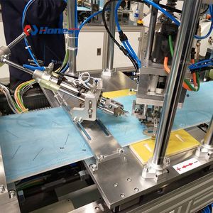 จัดส่งที่รวดเร็ว <span class=keywords><strong>N95</strong></span>หน้ากากใบหน้าทำให้สายการผลิตเครื่อง - Product Image 4