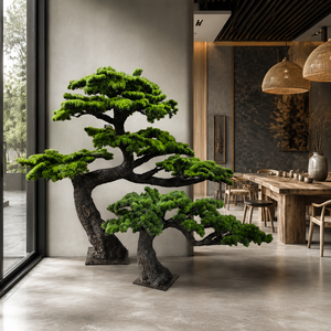Sapin artificiel de luxe 100% fait main sur mesure 2m*2m pour les designers d'intérieur, les espaces commerciaux, les hôtels et les villas - Product Image 3