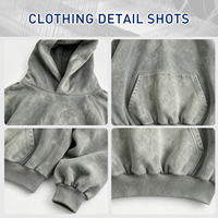 Sweat à capuche surdimensionné pour homme en coton lourd 100 %, logo personnalisé, style streetwear d'hiver, sweats à capuche athlétiques pour homme, sweat à capuche vintage streetwear