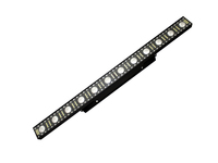 Barre lumineuse stroboscopique 12*3w RGB Barre lumineuse stroboscopique à pixels LED Lumière de scène DMX Faisceau Lavage mural Effet stroboscopique