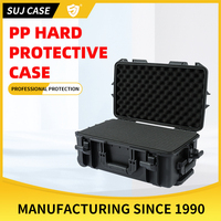 Valise rigide en plastique imperméable et antichoc avec roulettes, pour le transport et le rangement d'équipements de photographie, 522820