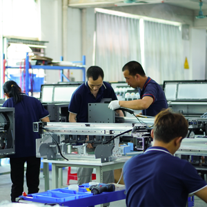 LINKO Machine d'impression de film de logo de <span class=keywords><strong>t</strong></span>-<span class=keywords><strong>shirt</strong></span> de taille A1 estampage <span class=keywords><strong>flocage</strong></span> de rouleau à rouleau imprimantes DTF avec trois <span class=keywords><strong>t</strong></span>êtes I3200 - Product Image 4