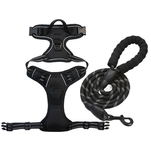 Arnés y Correa de Nailon Ajustable Antitirones <span class=keywords><strong>para</strong></span> <span class=keywords><strong>Perros</strong></span> <span class=keywords><strong>Grandes</strong></span>, Resistente y de Venta Directa de Fábrica - Product Image 6
