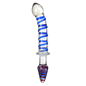 Neu Entwickeln Glas Serie Long Dimension Glas Anal Stecker Sex Butt Plugs Dildo für Frauen - Product Image 6