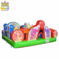 Castillo Inflable Blanco de PVC de Grado Comercial WODI de 0.55mm para Niños y Adultos, Diseño Libre