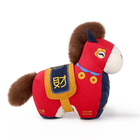 Bobova Gantungan Kunci Boneka Kuda Mini Bordir Super Lembut - Hadiah Ulang Tahun Unisex
