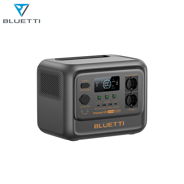 BLUETTI 1800W 1000Wh Portable Power Station 2000W AC Output Solar Generator for Home RV Camping Emergency Backup